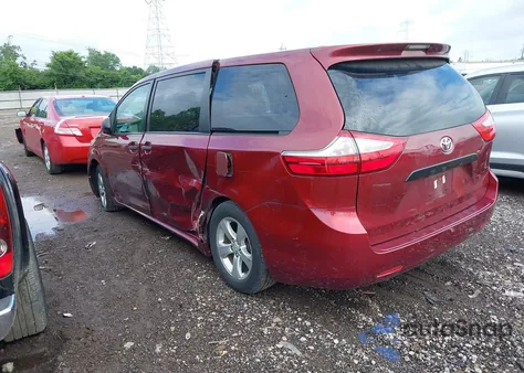 2016 Toyota Sienna L 7 Passenger from USA, damaged, VIN 5TDZK3DC7GS752874